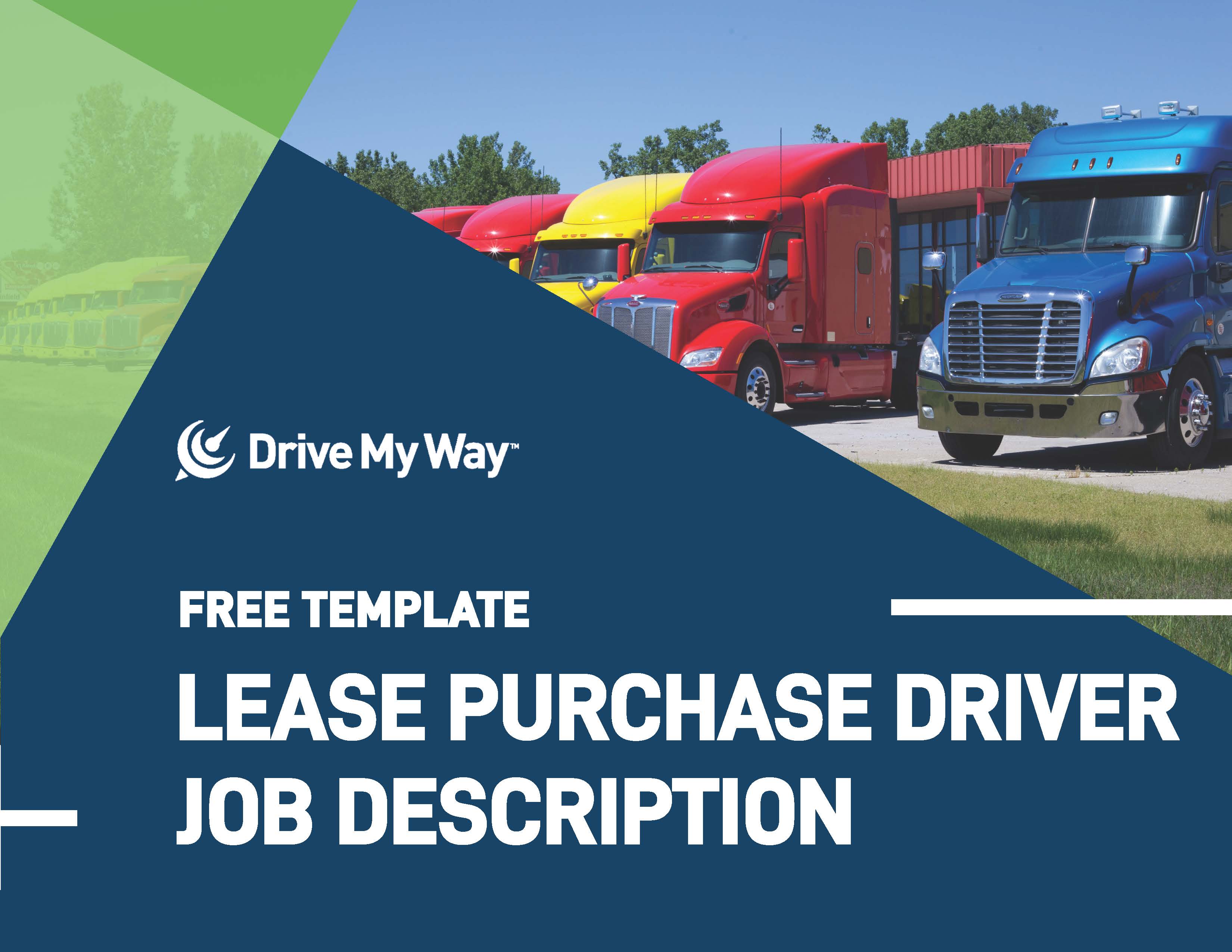 lease purchase driver job description